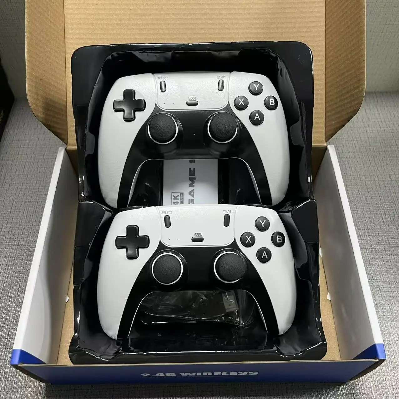 M15 128GB 4K Retro Game Stick Console 50000+ Games Wireless 2 Controllers HDMI