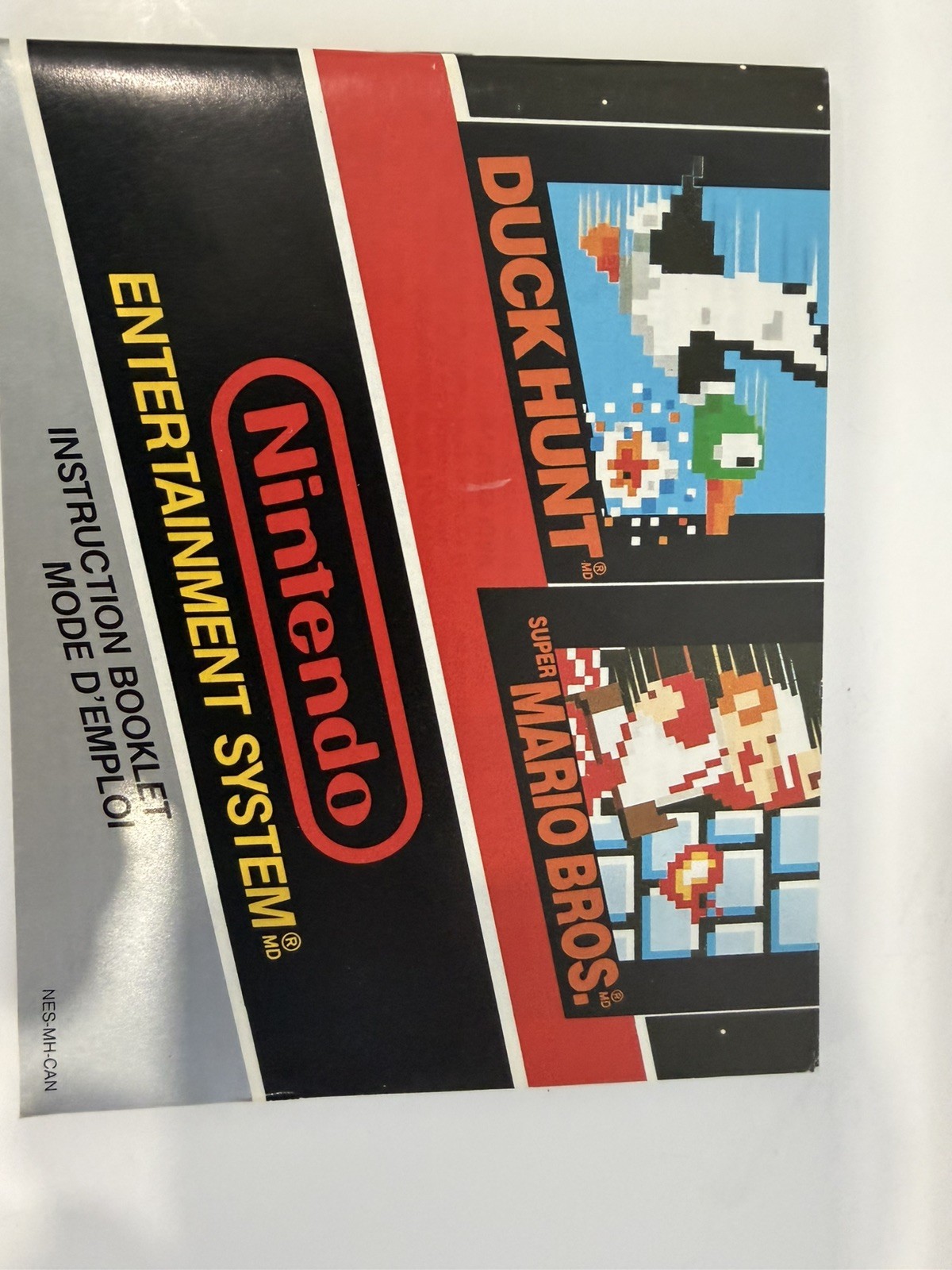Nintendo NES Action Set CIB Tested Mario Duck Hunt Zapper Mattel Canada