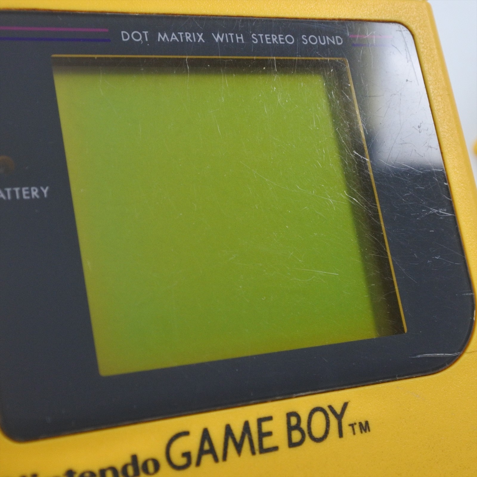 Gameboy Bros YELLOW Console System Classic DMG-001 Nintendo GH2078954 CHINA gb