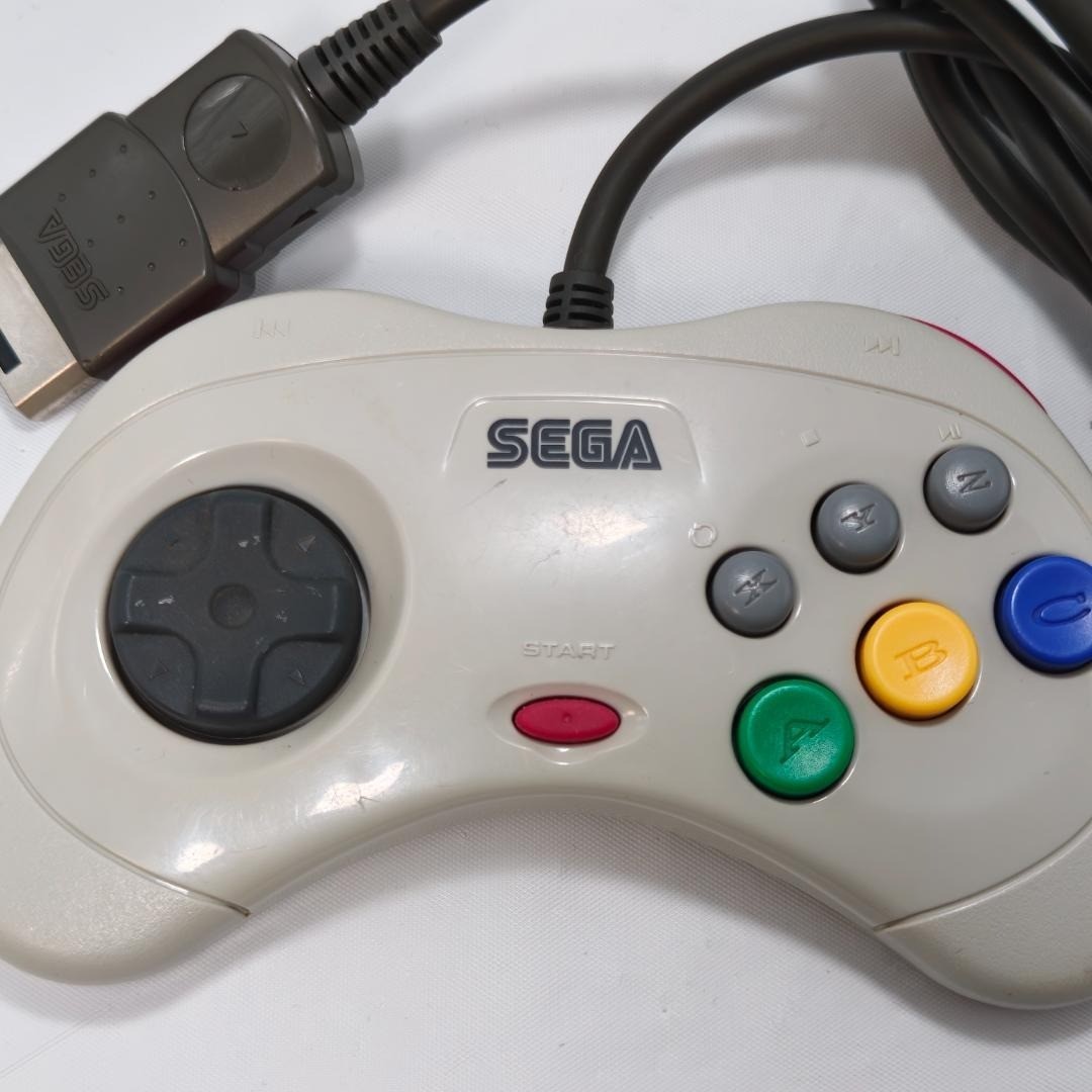 Sega Saturn Console White HST-3220 confirmed Tested & working Japanese Version