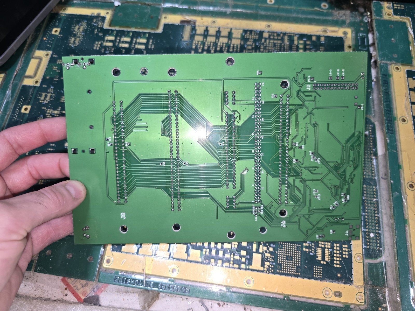 Hyperkin Retron 5 DEFECTIVE DONOR Cartridge Slot Board-Broken Pin/Clip-PARTS