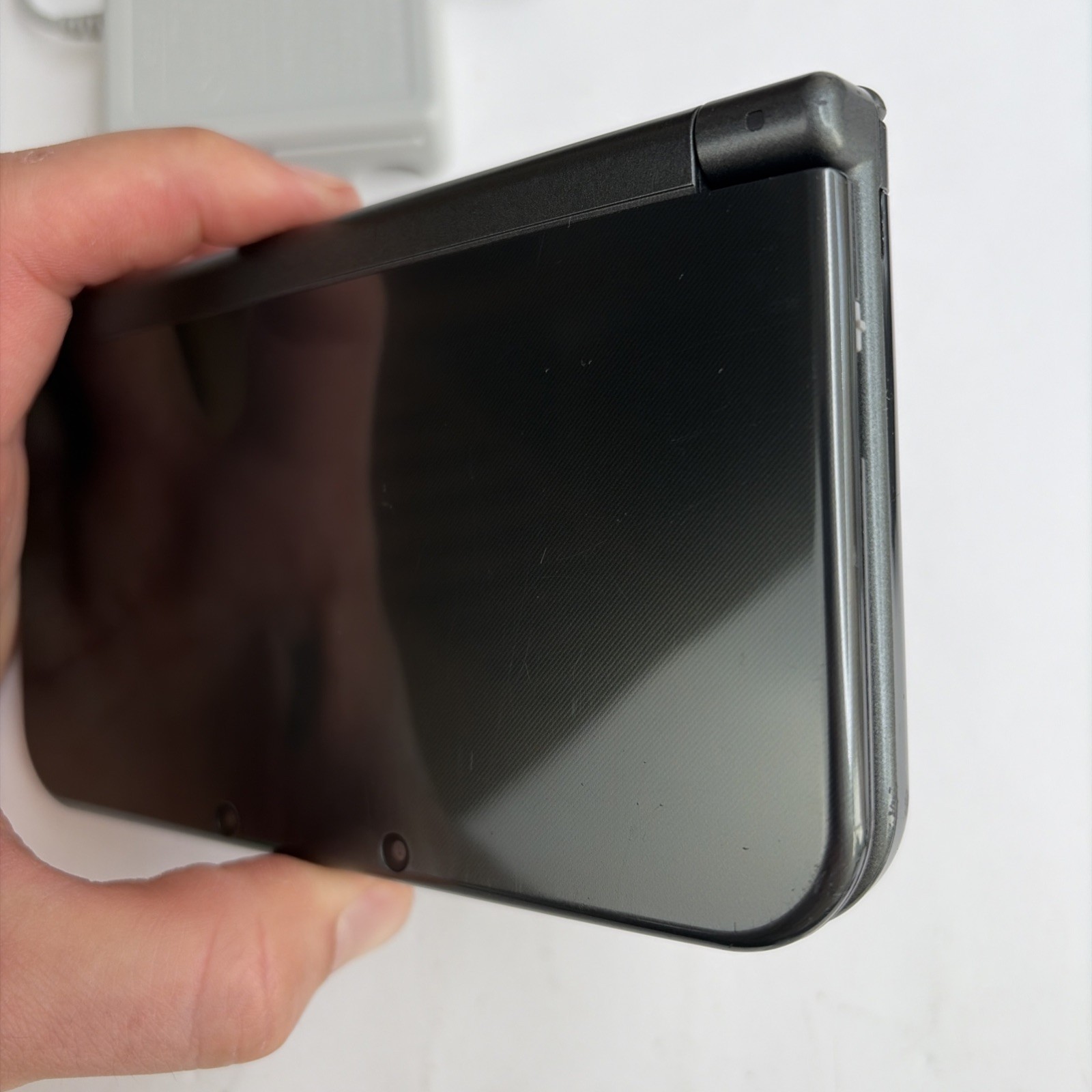 New Nintendo 3DS XL Gray Black Console W Charger Stylus US Version Top IPS