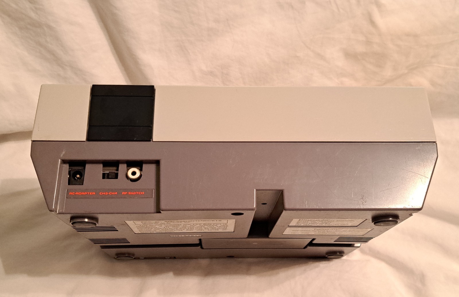 ORIGINAL NINTENDO NES CONSOLE BUNDLE CORDS CONTROLLER **UNTESTED AS-IS**