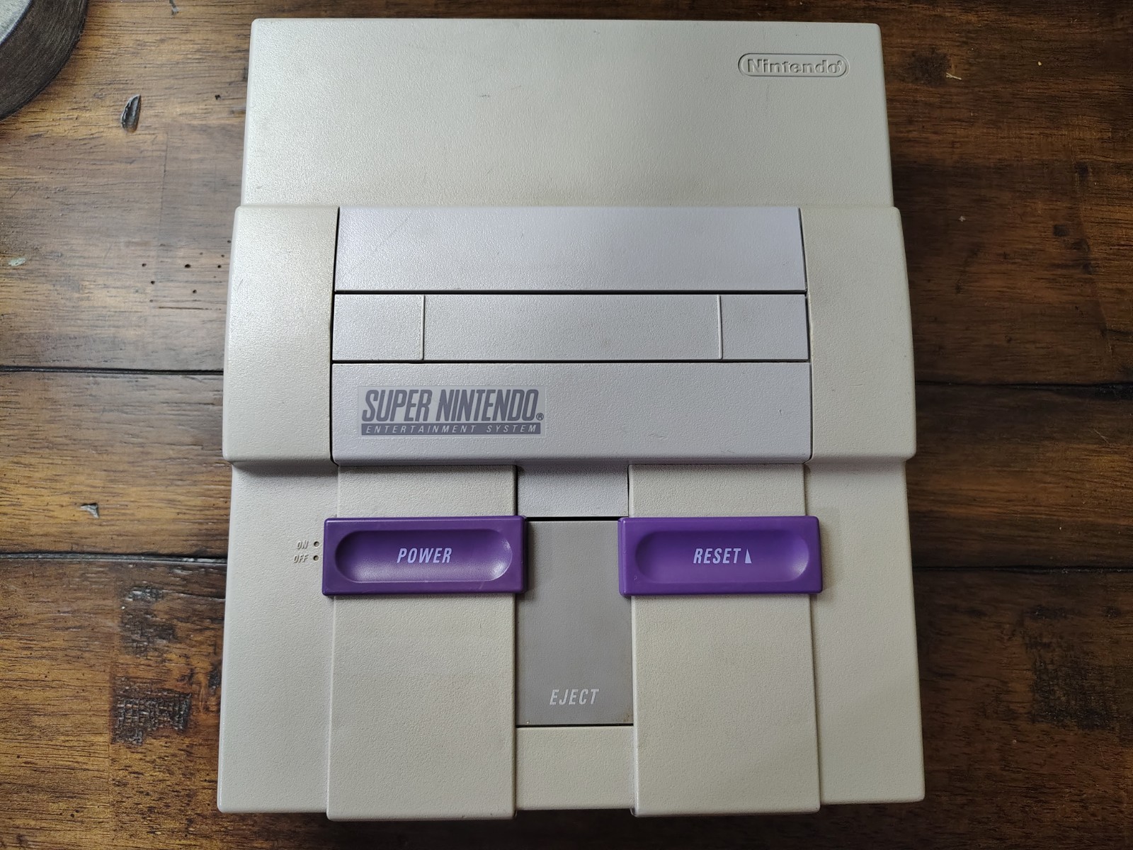 Nintendo SNES Console With Super Mario World