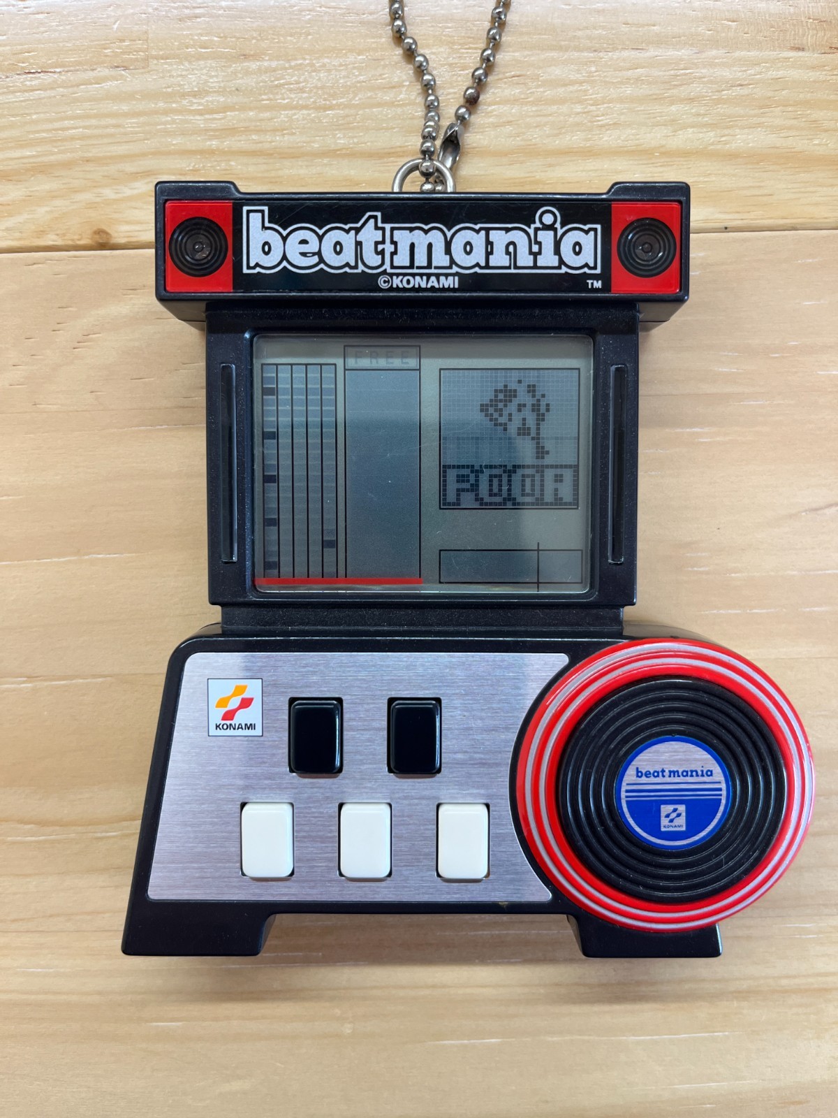 KONAMI Beatmania Pocket Black Tested Working Rare Handheld Rhythm Game Japan