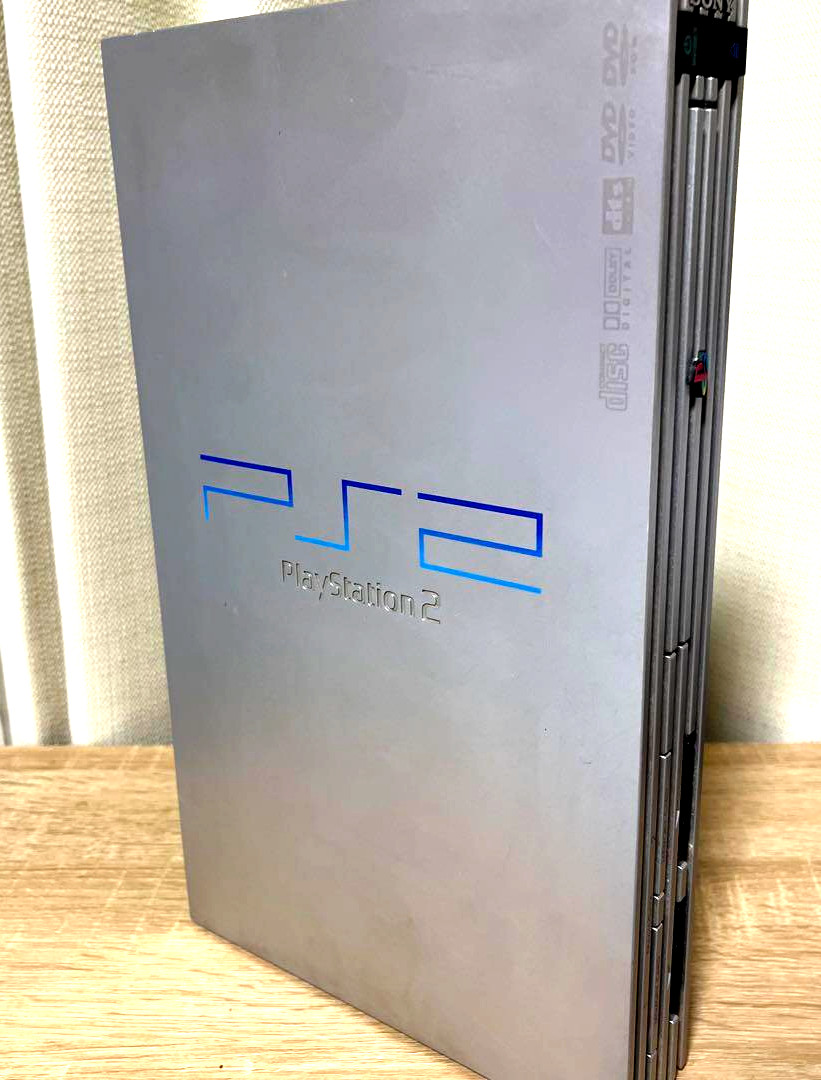 SONY PS2 PlayStation 2 SCPH-39000 SILVER Game Console Only Japanese NTSC-J Japan