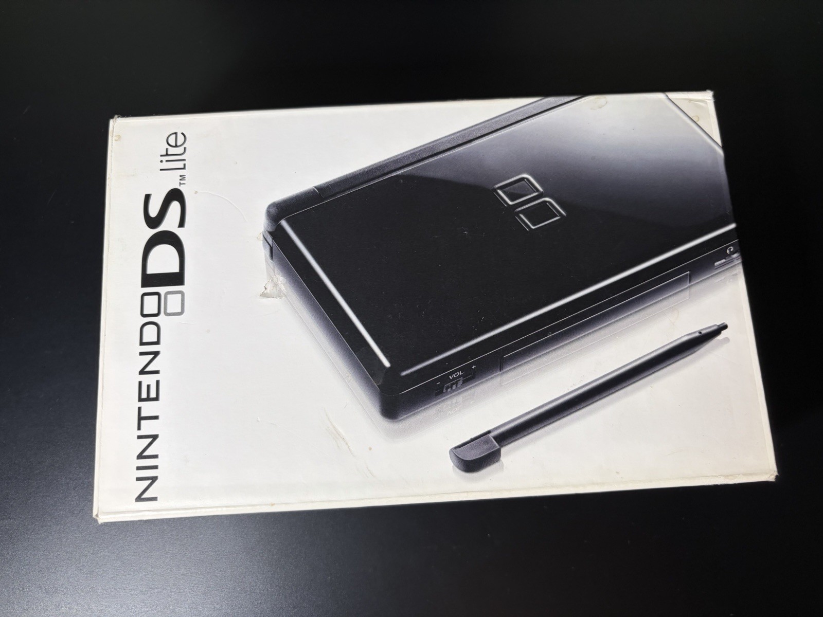 Nintendo DS Lite Handheld Game Console Onyx Black Complete Near Mint