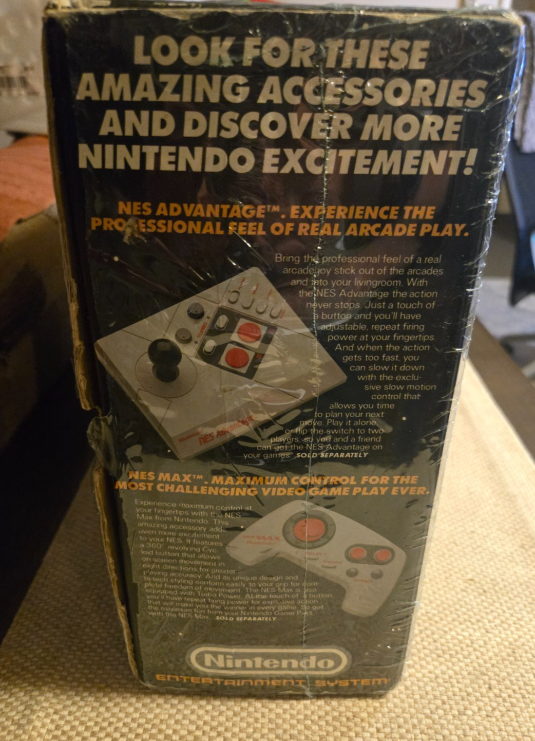 Vintage Nintendo NES Action Set Home Console, Complete In Box + Mario /Duck Hunt
