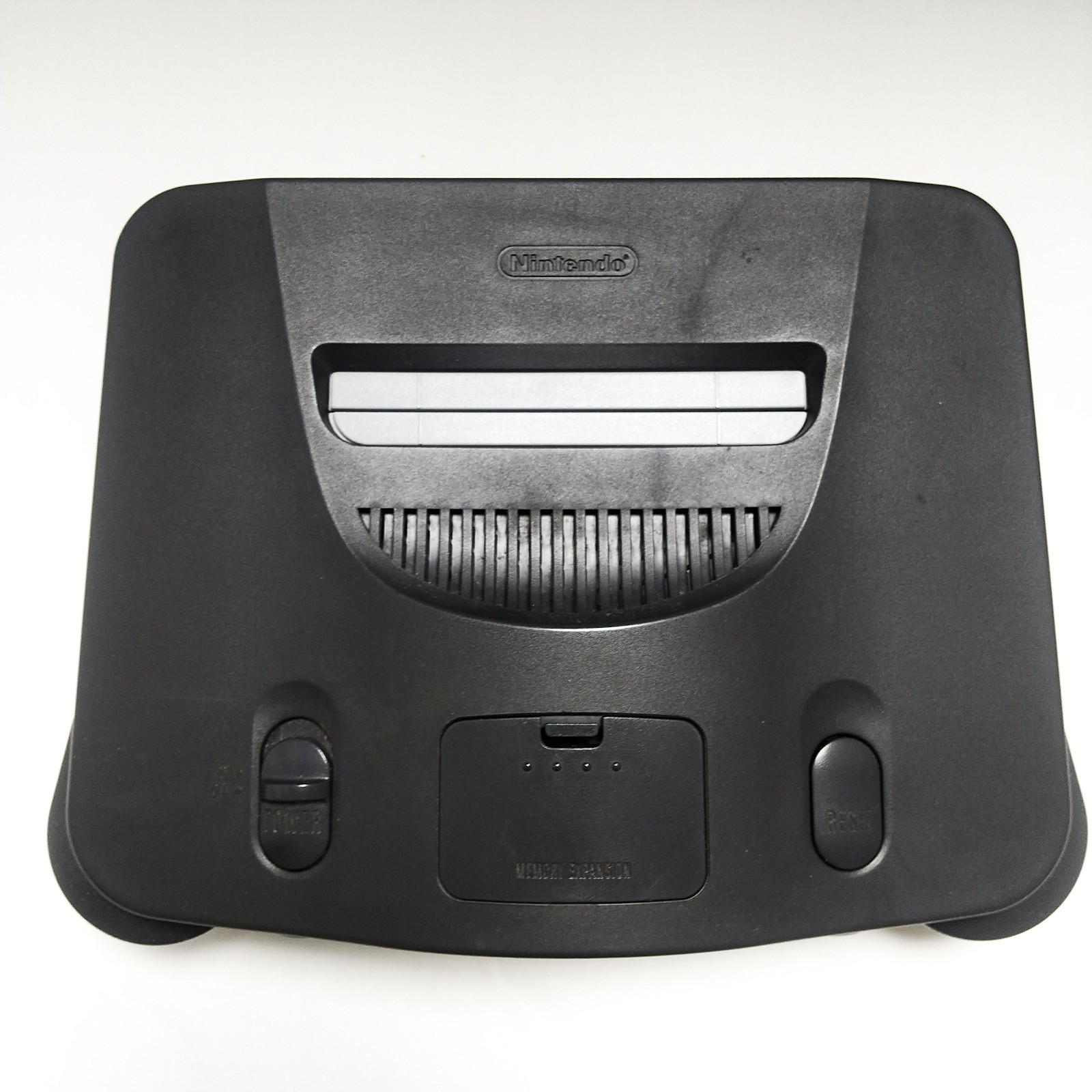 Nintendo 64 N64 Console Black Japan NUS-001 w/box,manual,Cables Working