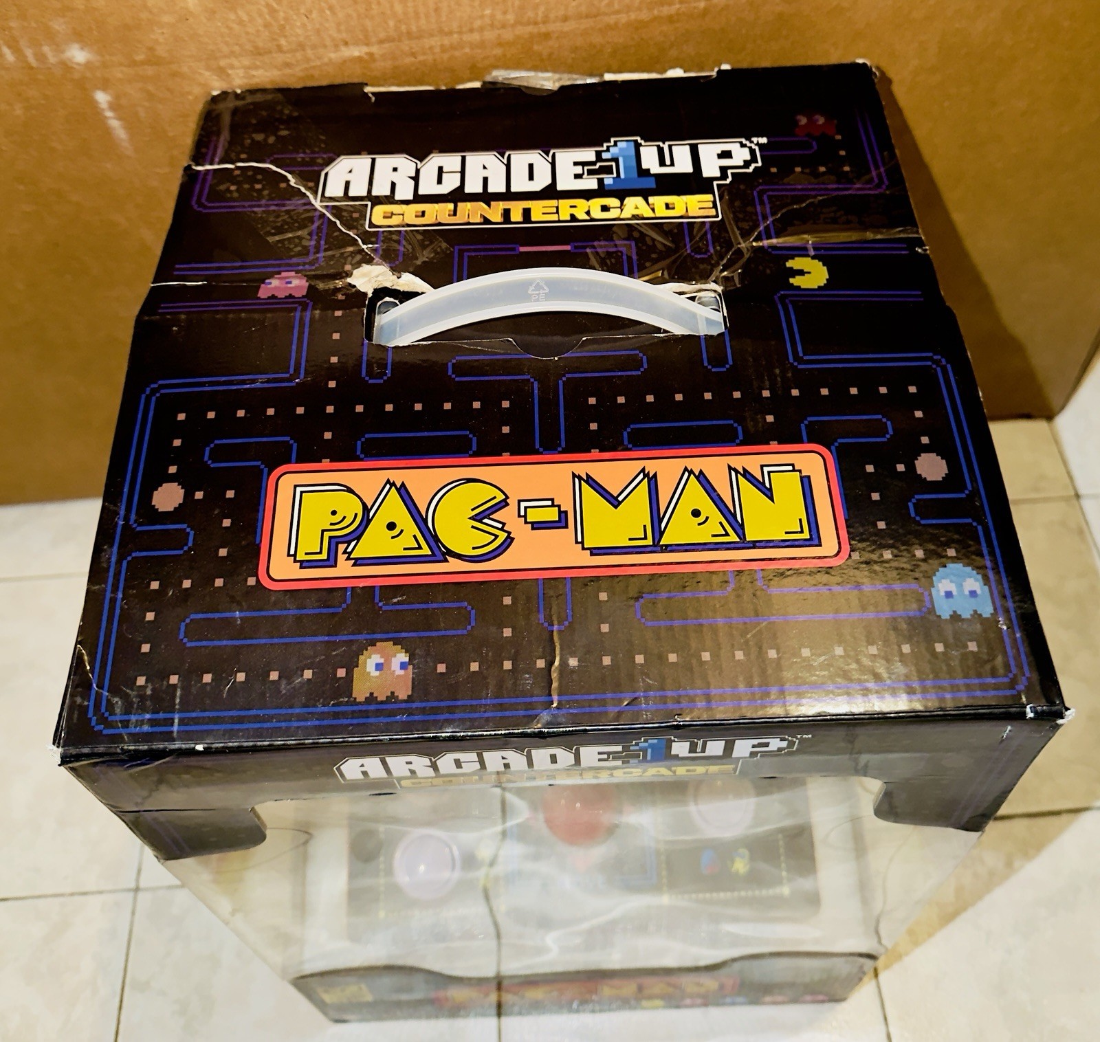 Arcade1Up Countercade – PAC-MAN – With Original Box – SEE PHOTOS