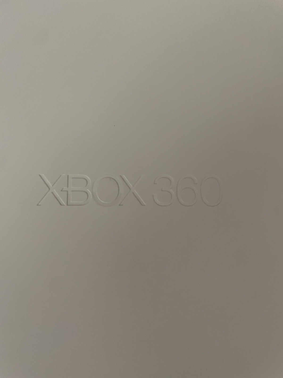 Microsoft Xbox 360 Console – Matte White Untested