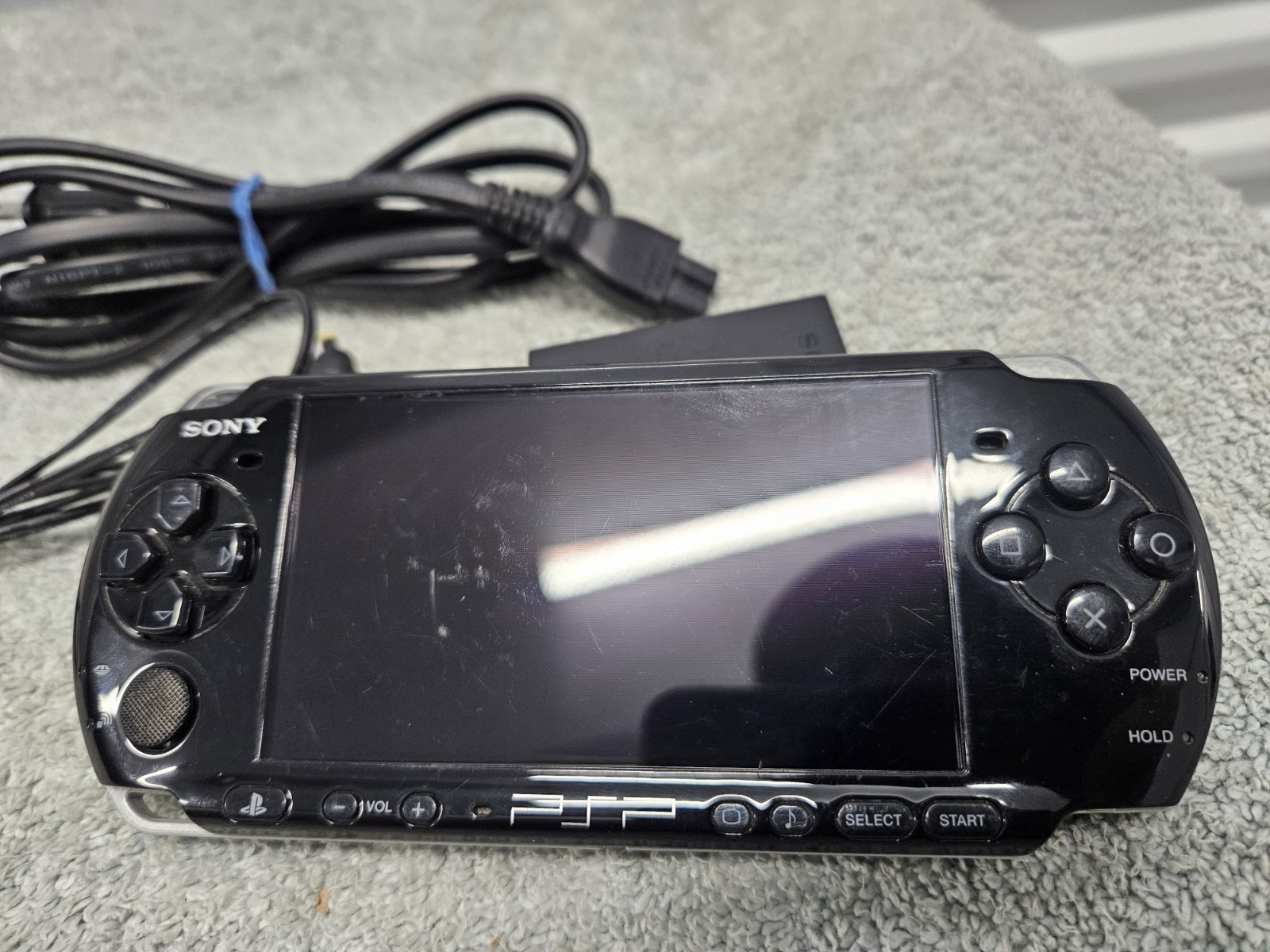Sony PSP 3001 Portable Handheld Console System Bundle With 9 Games
