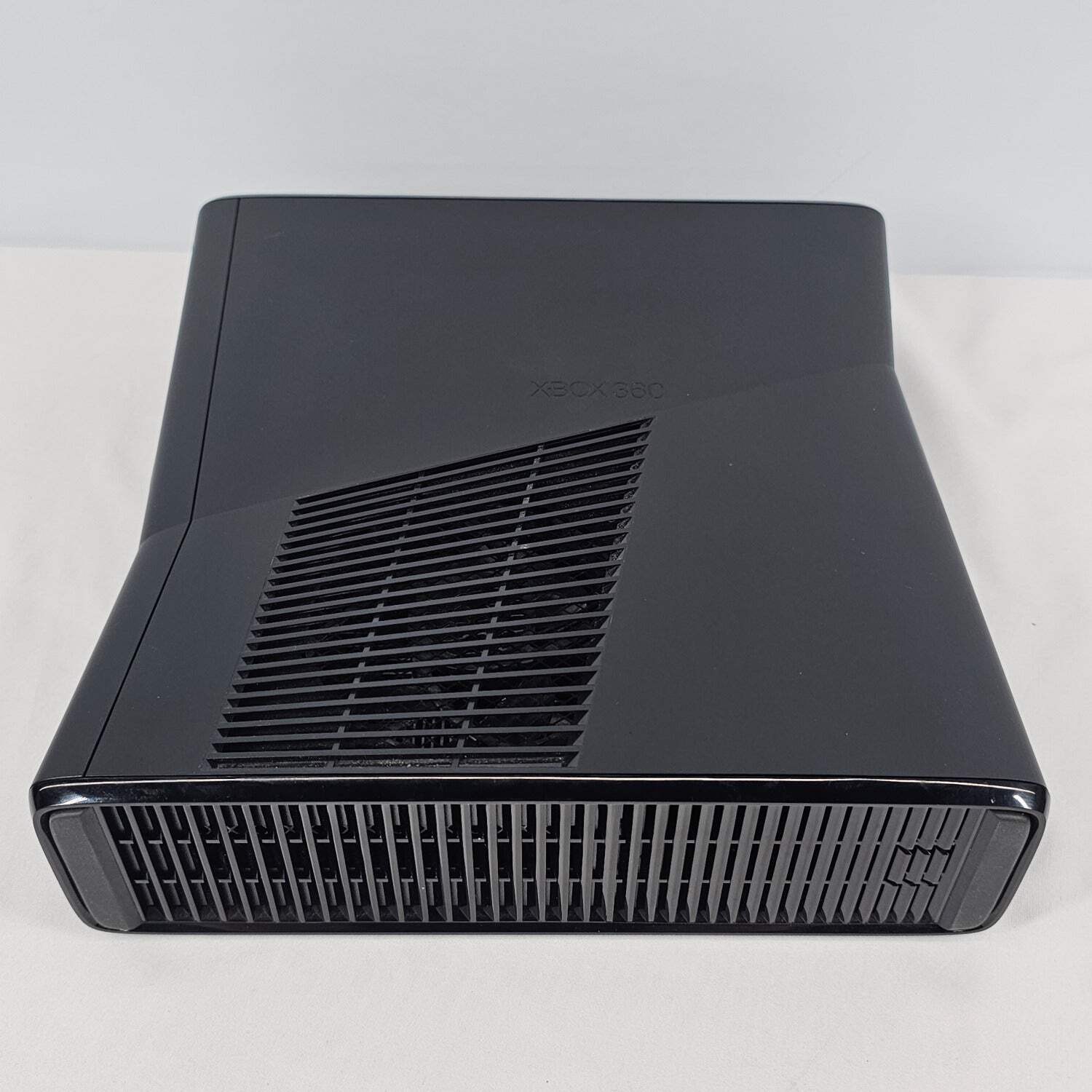 Microsoft Xbox 360 S Console Gaming System Only Matte Black 1439 No Hard Drive