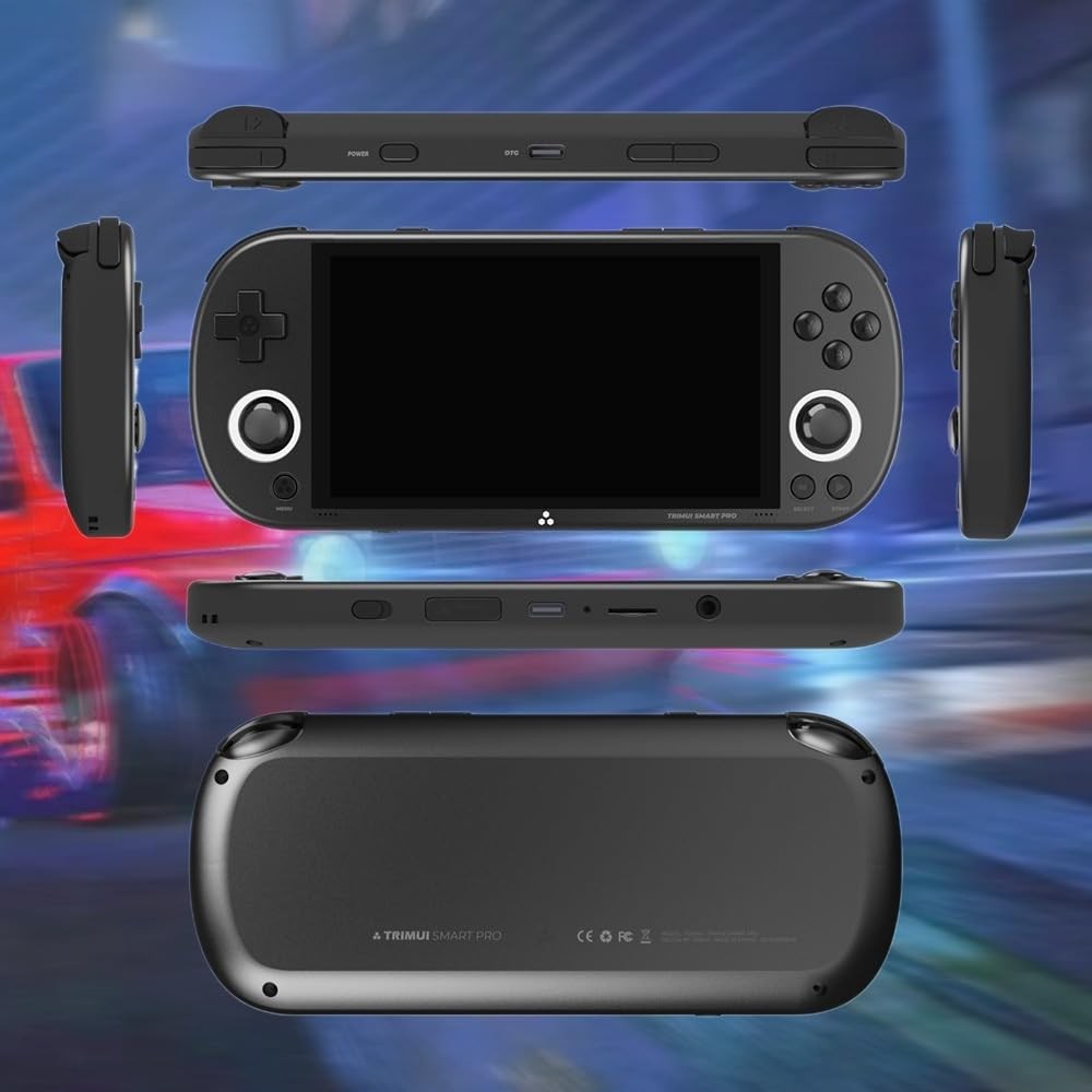 Levhorzn Trimui Smart Pro Handheld Game Console, Retro Hand Held Video Gaming…