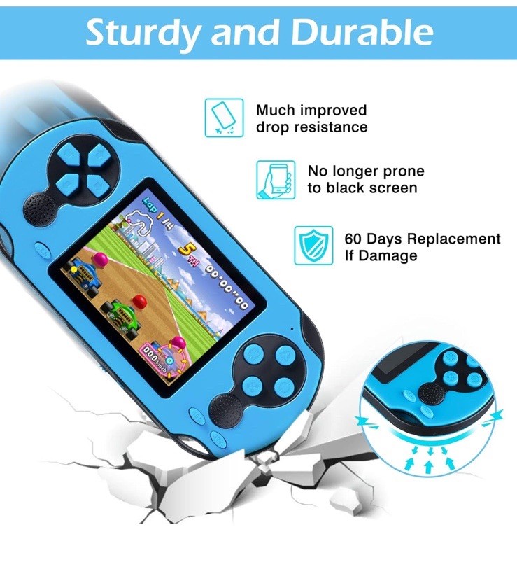 Classic Retro Handheld Gaming System – 230 Games,