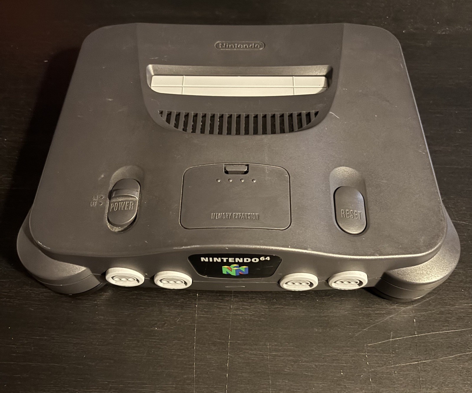 Nintendo 64 N64 Console Gaming System Gray W/ Cords