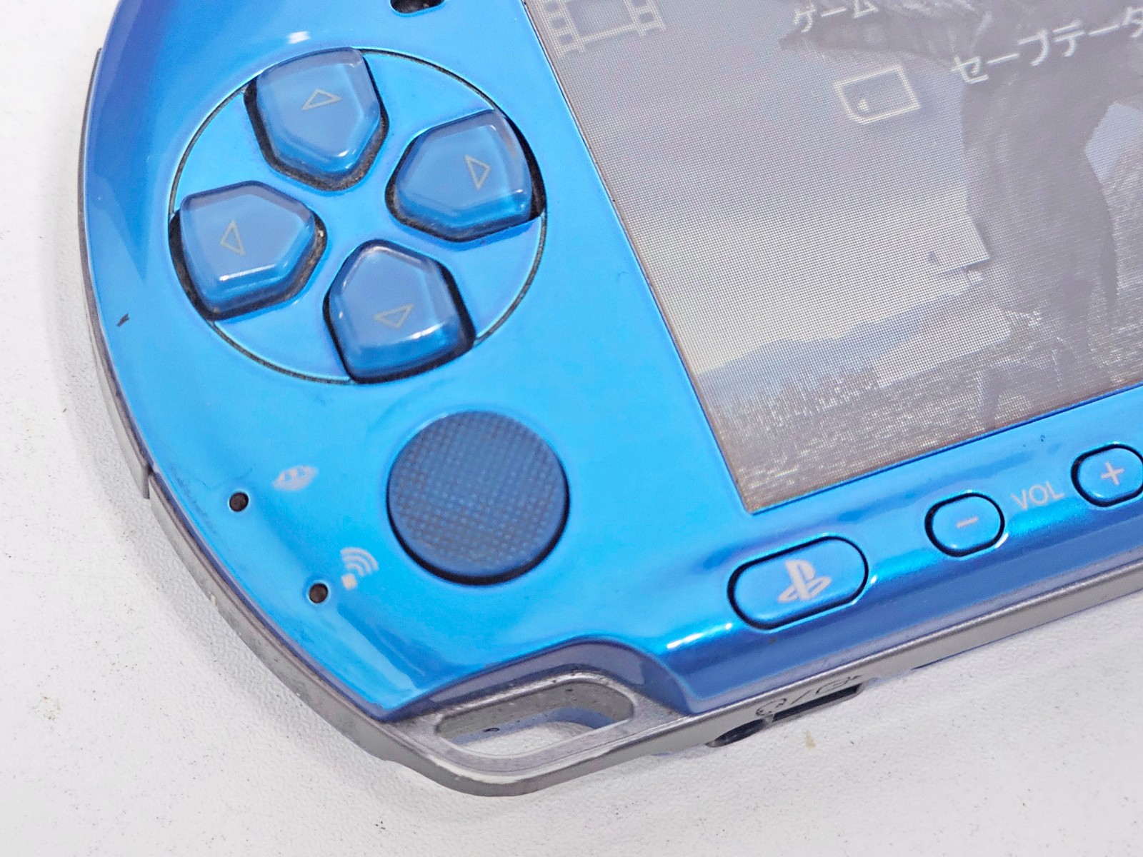 Sony PSP-3000 Console Blue JUNK NO BATTERY