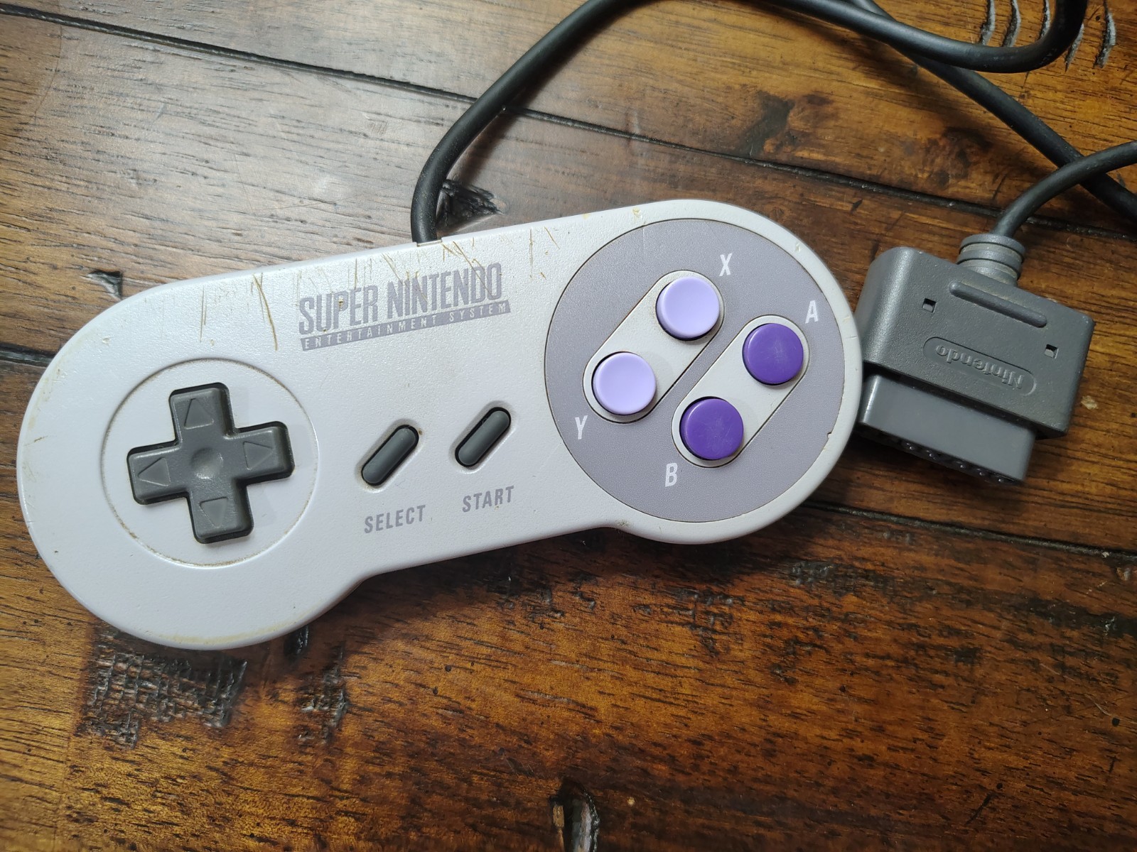 Nintendo SNES Console With Super Mario World