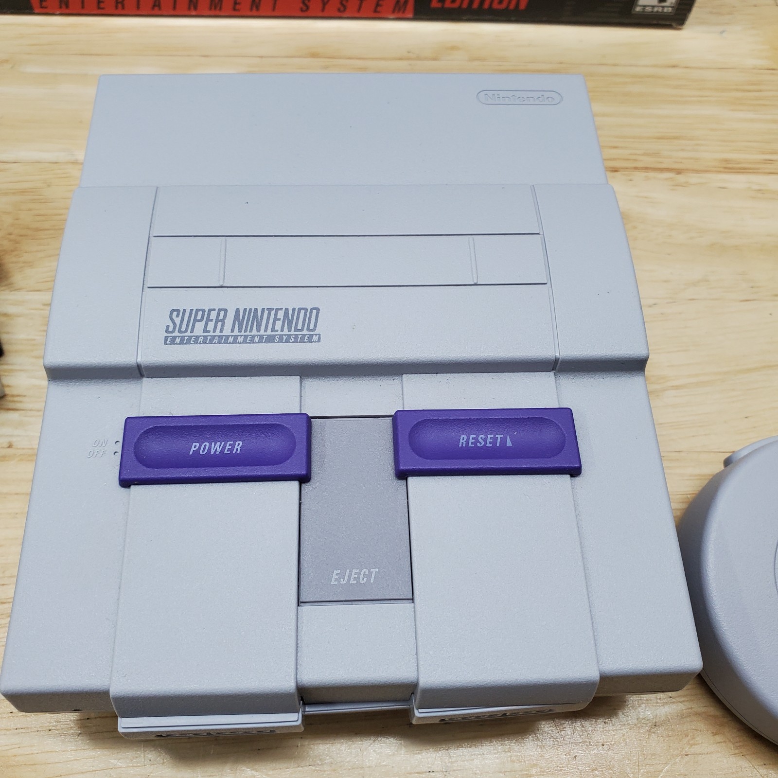 Super Nintendo Super NES Classic Mini Control Deck Console Gaming System Gray