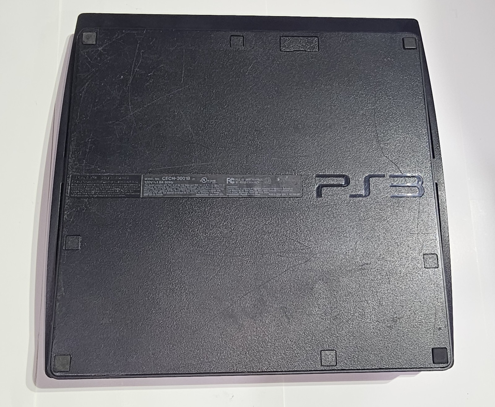 Sony PlayStation 3 PS3 Slim CECH-3001B Console Cords Controller Restored In/Out