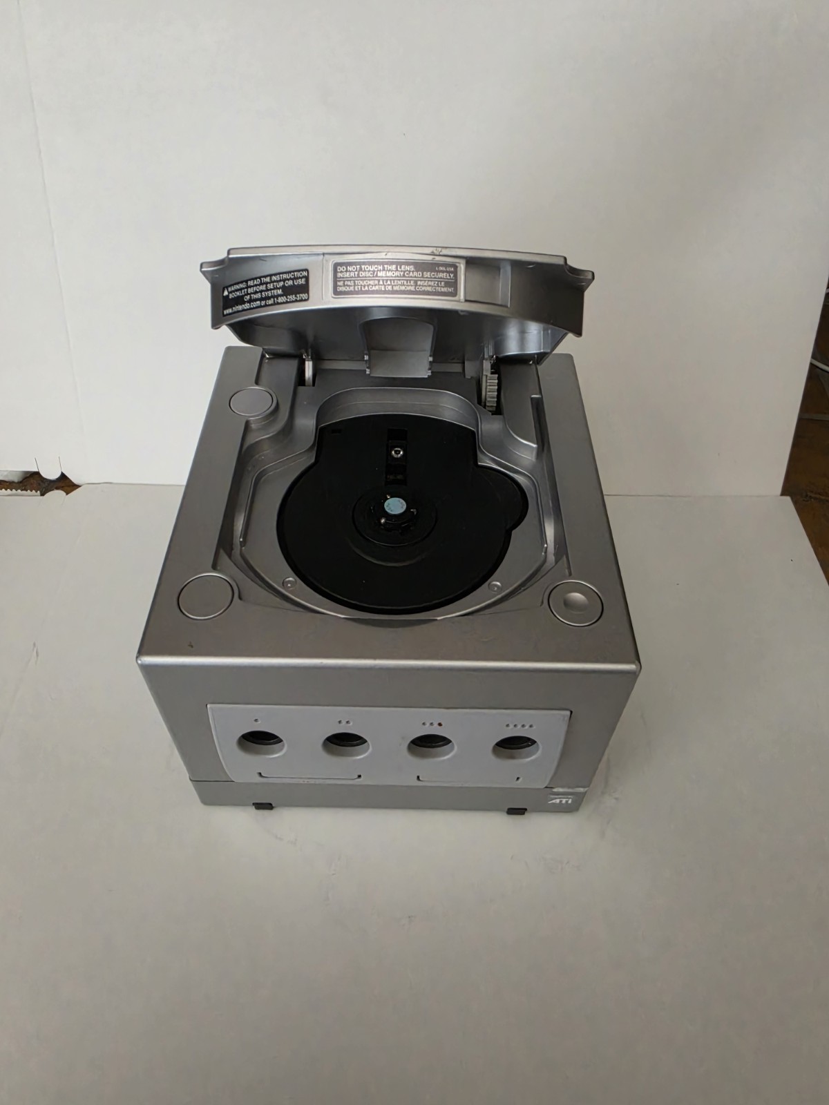 Vintage Nintendo GameCube Console DOL-101 USA DC 12V 39W Silver Tested/Works