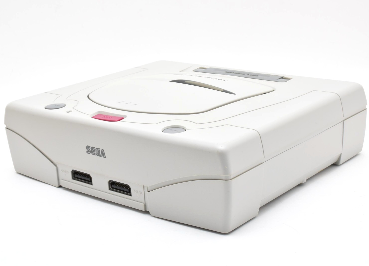 Sega Saturn Console Controller Set White HST-3220 w/Multi Controller SS Japan JP