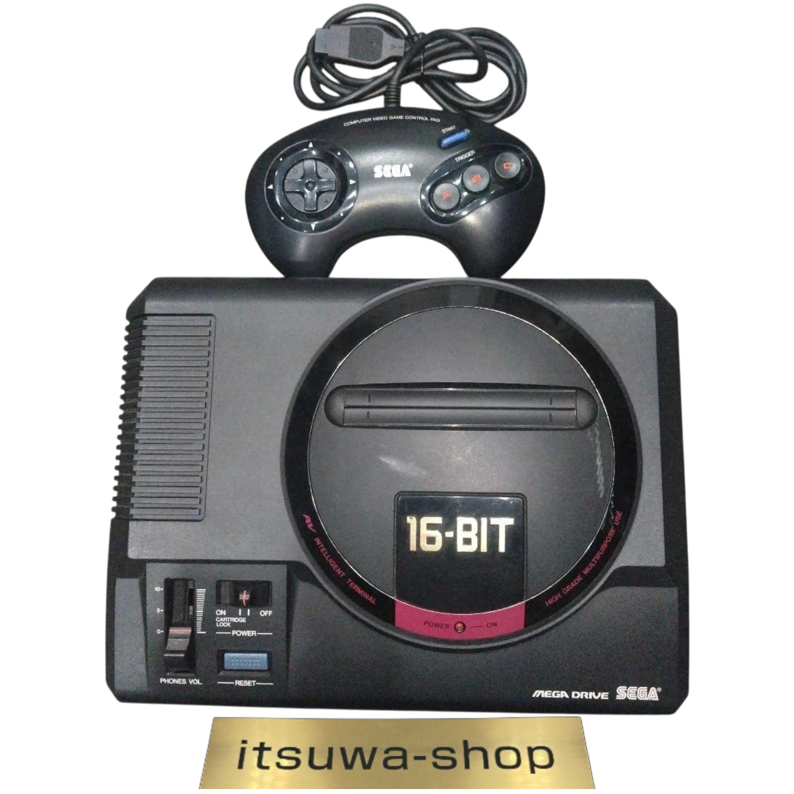 Sega Mega Drive Console HAA-2510 Megadrive NTSC-J Made in Japan Tested