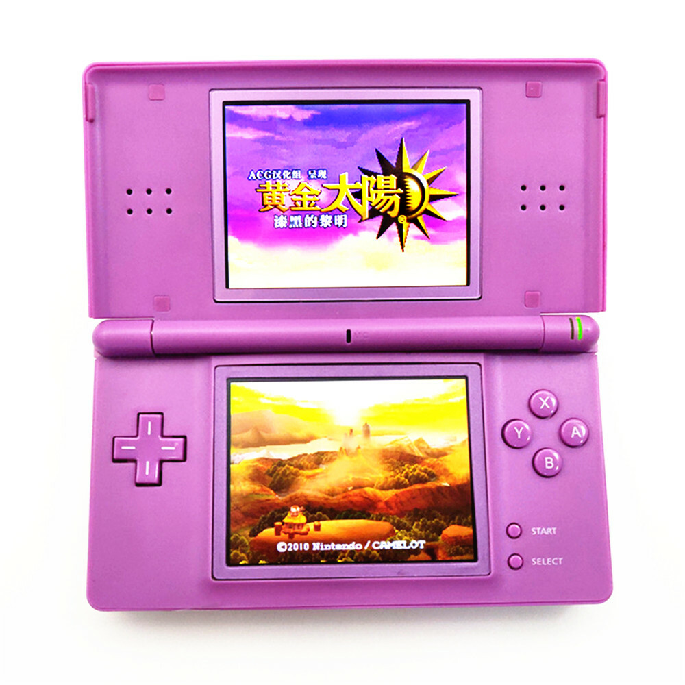 Multi-Color Retrofit Nintendo DS Lite Game Console NDSL Video Game System