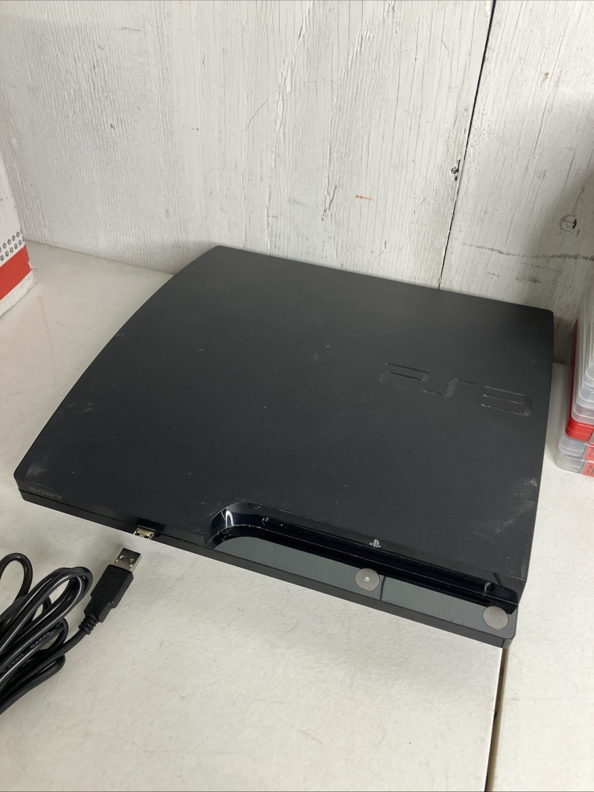 Sony PlayStation 3 Slim PS3 Model CECH-2001A Console Bundle 15 Games Infinity