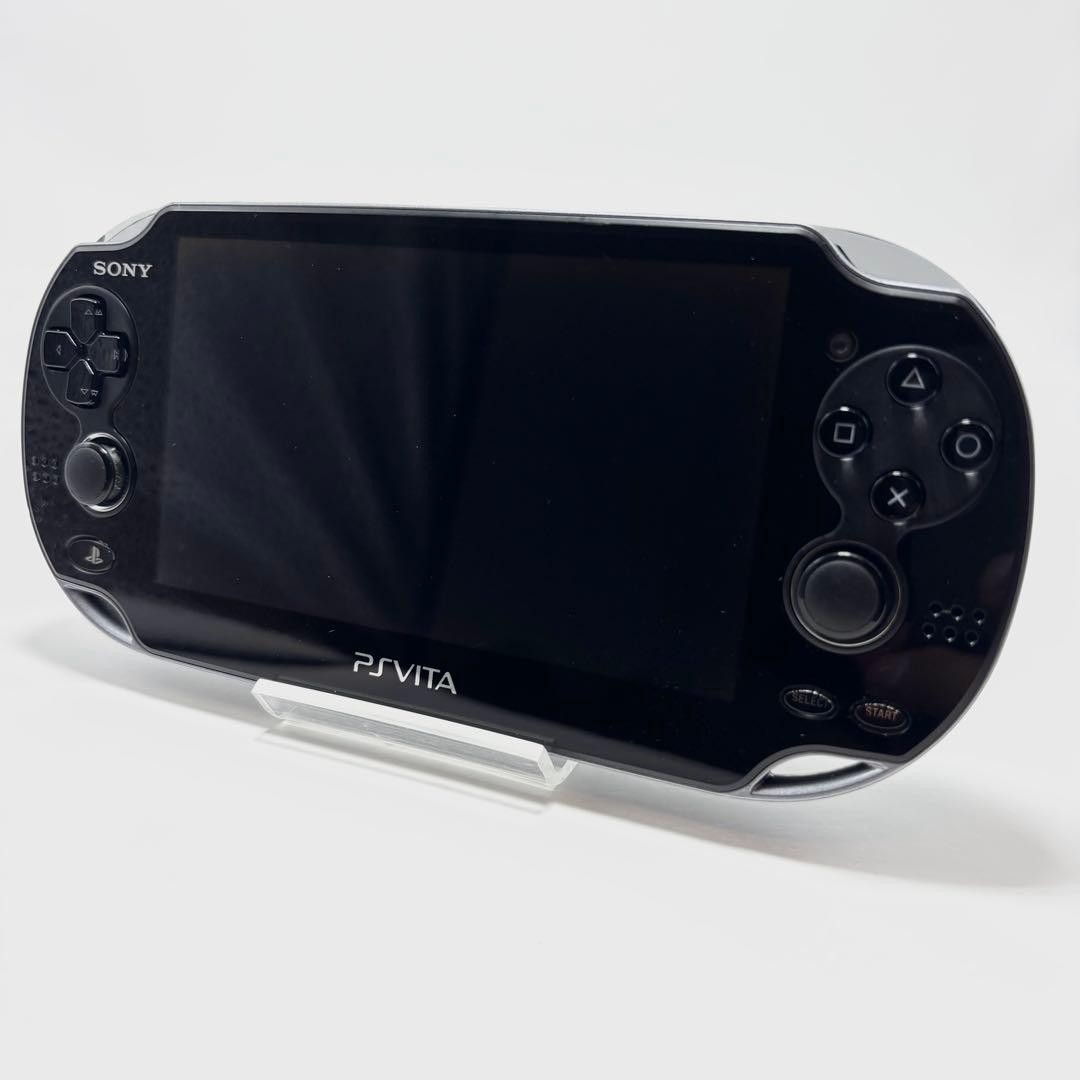 Sony PS Vita PCH-1100 Crystal Black OLED 3G Wi-Fi Handheld Console Japan