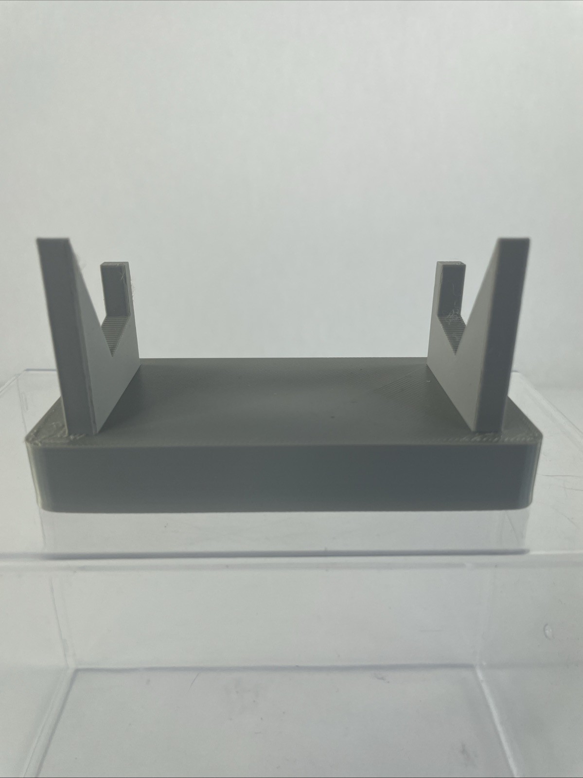 Nintendo DSi Launch Edition White W Charger And 3D Printed Stand TESTED