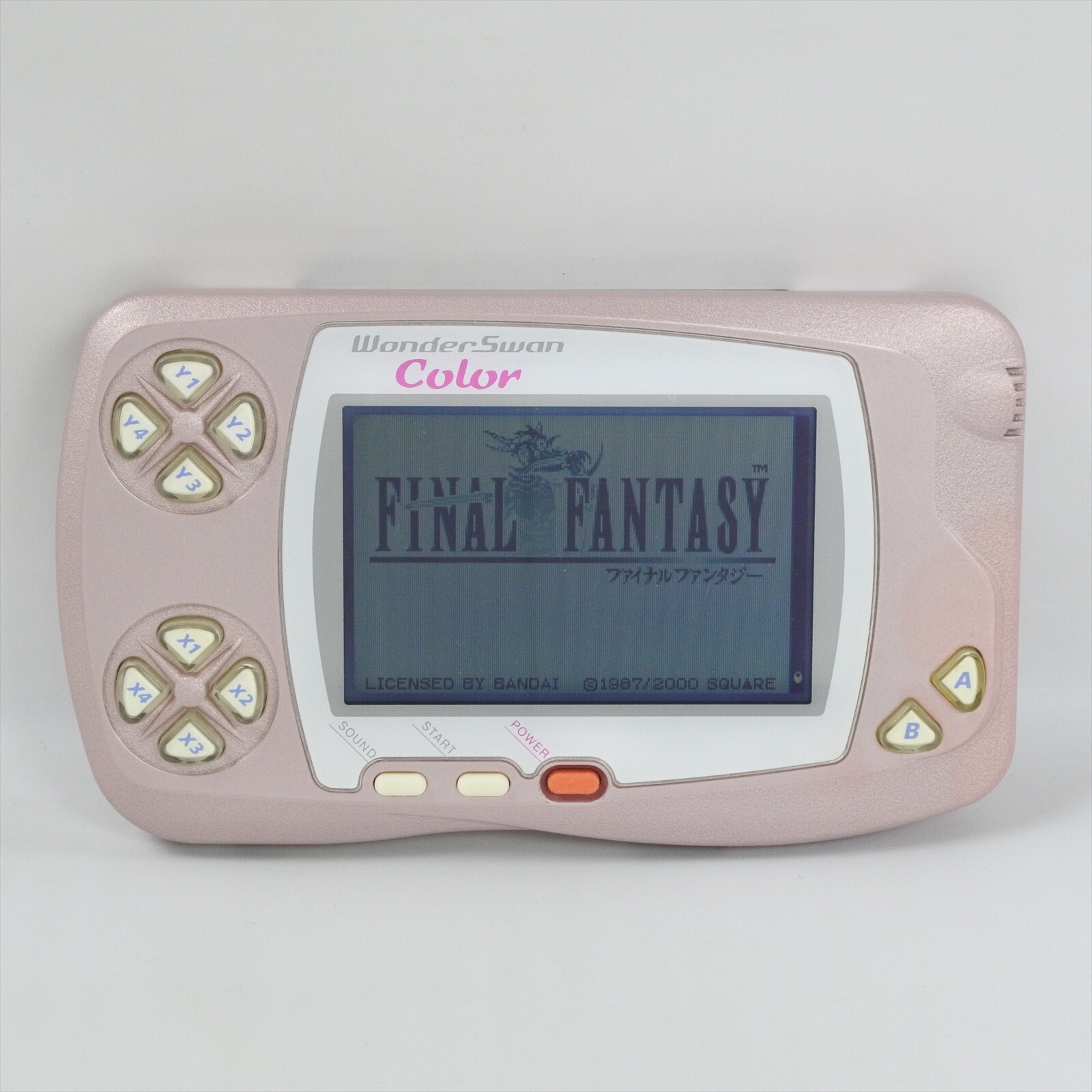 WonderSwan Color Console PEARL PINK WSC-001 Boxed Bandai 0200146970 ws