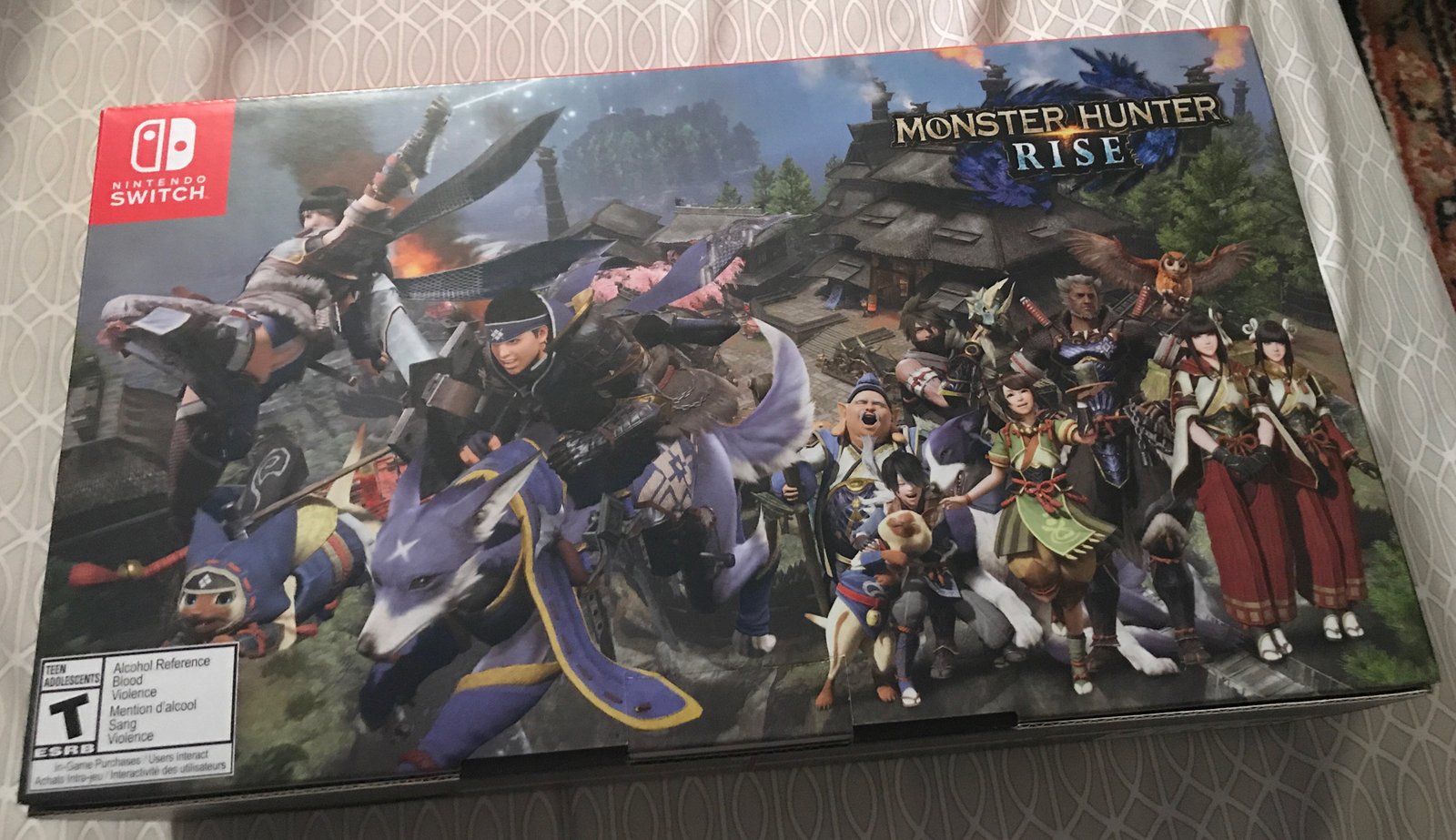 Switch monster hunter rise Deluxe Edition full game download.