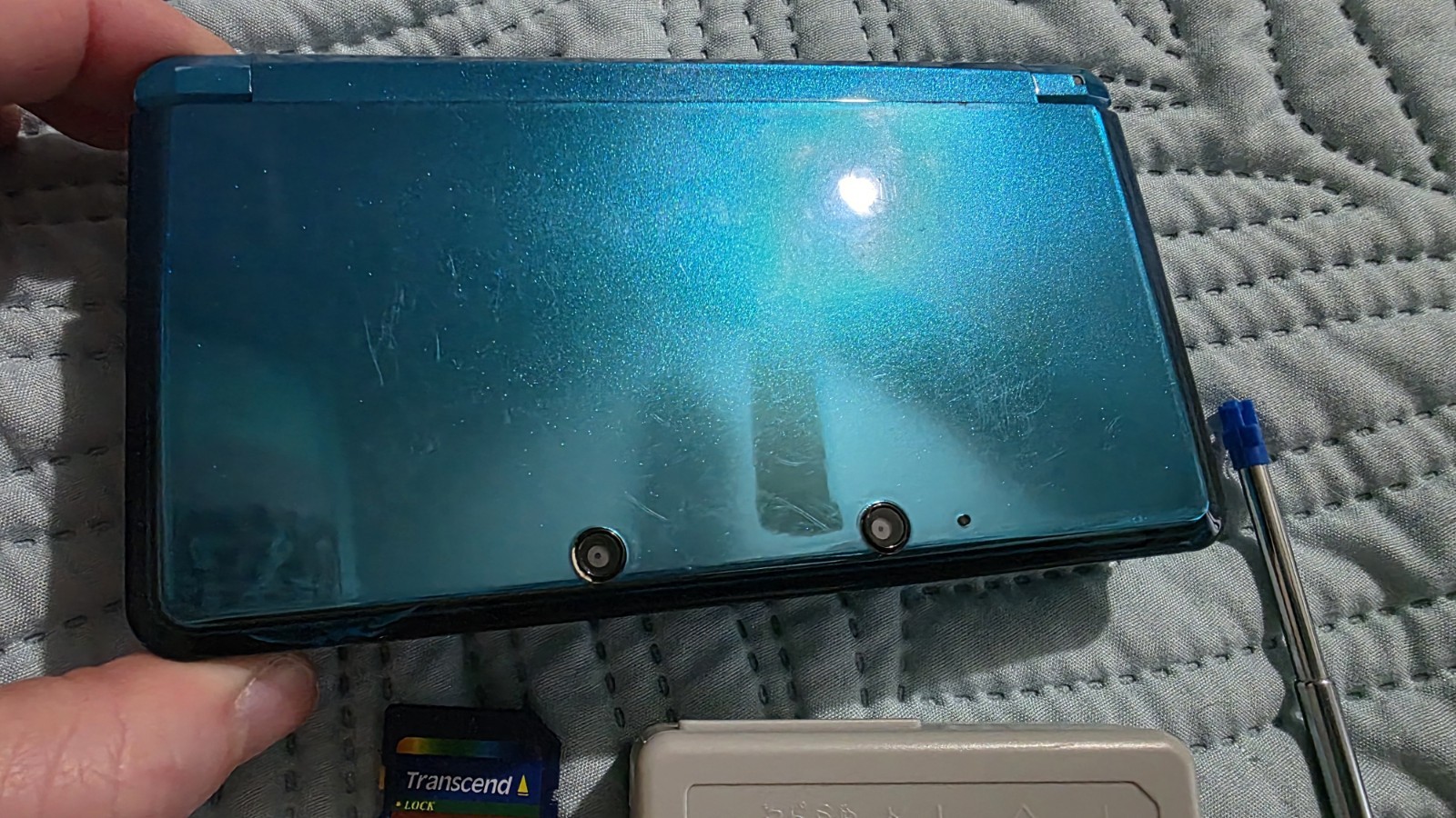 Nintendo 3DS Handheld System – Aqua Blue