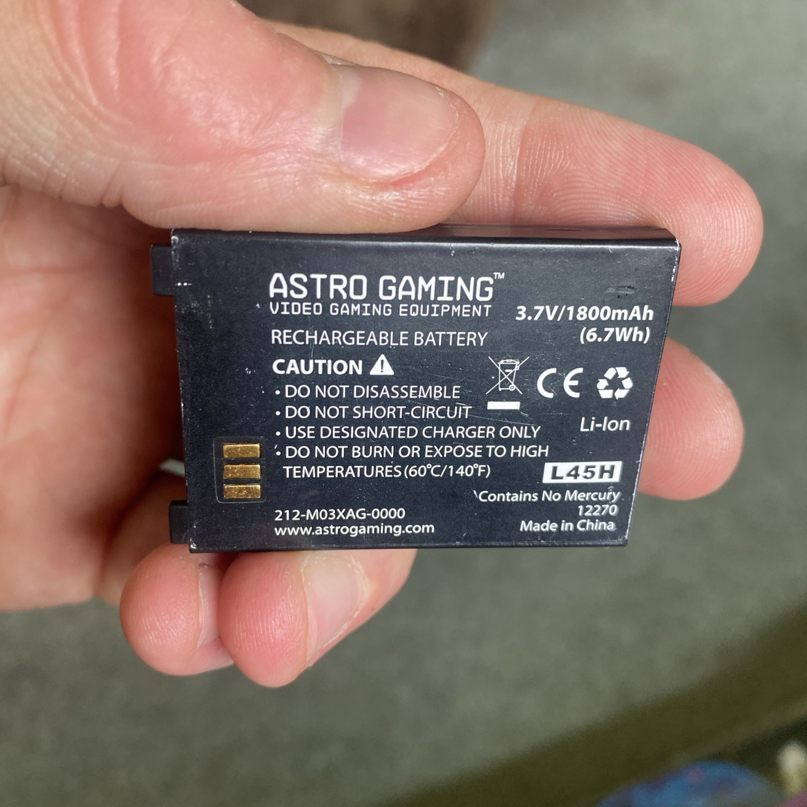 Astro Gaming Mixamp Rechargeable Battery Pack Very Good Working Condition!