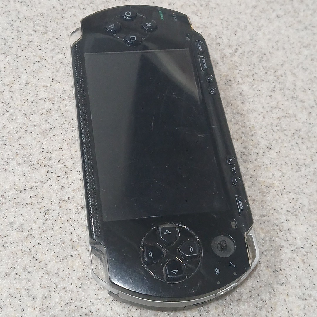 Sony PSP-1001 Tested Black Sony PSP Handheld System Console, No Battery C Pics