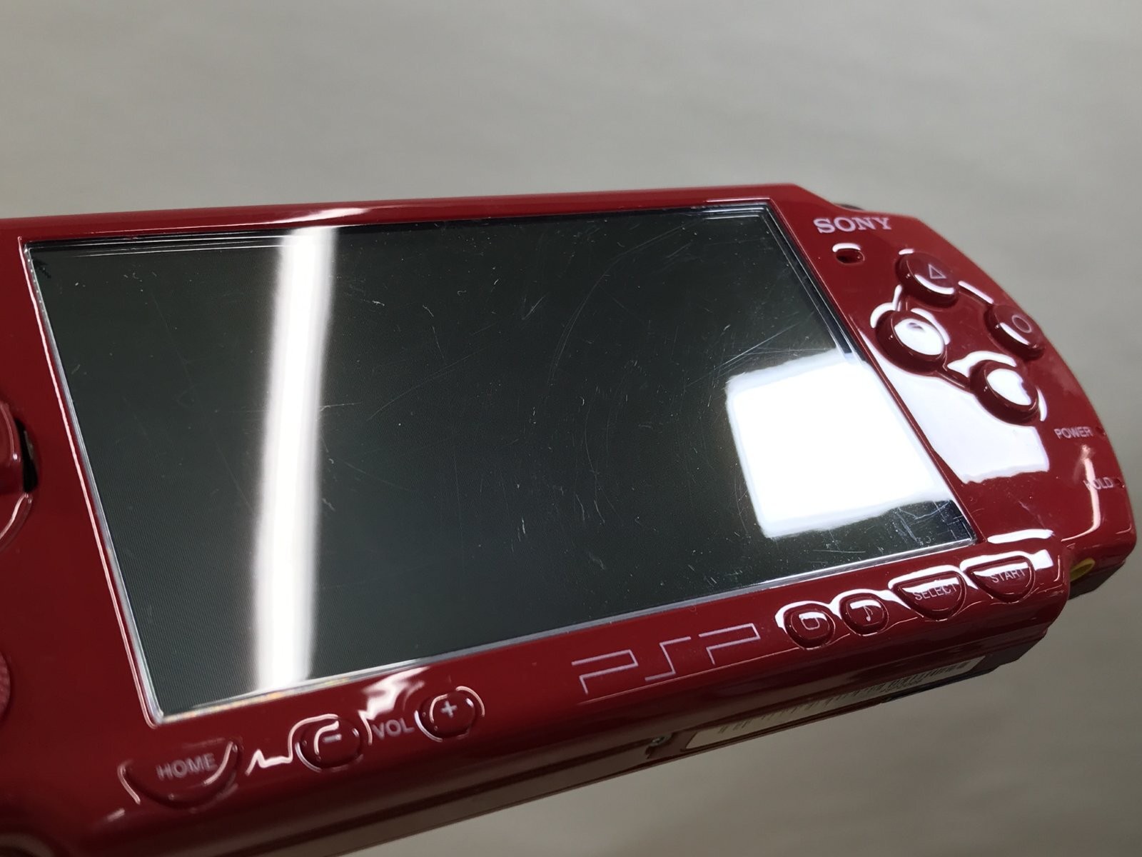 PSP-2000 DEEP RED Console Japan – With Defects GE1632
