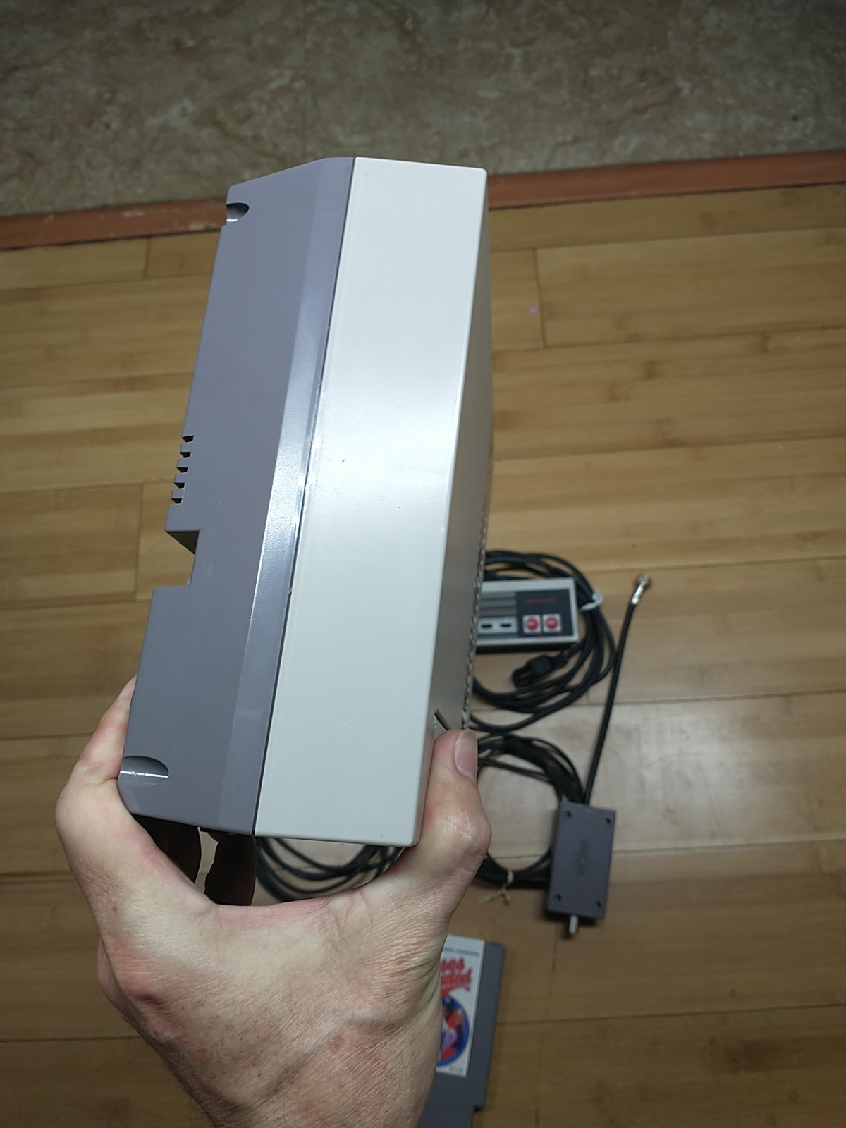 Nintendo NES Console With Game TESTED & WORKING! Read Description Please