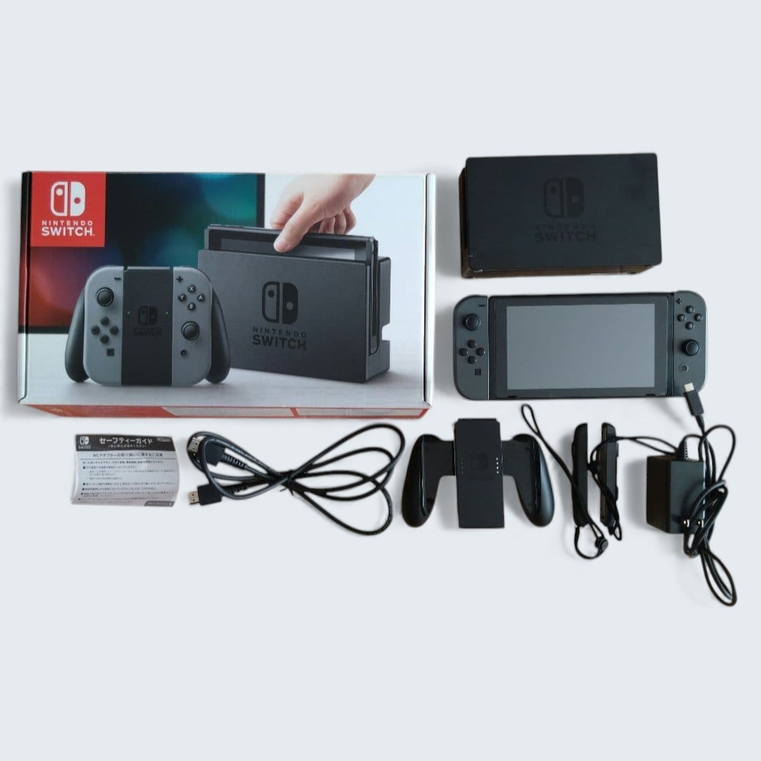 Nintendo Switch HAC-001 Console w/ Joy-Con, Dock, Charger & HDMI – Select Rank