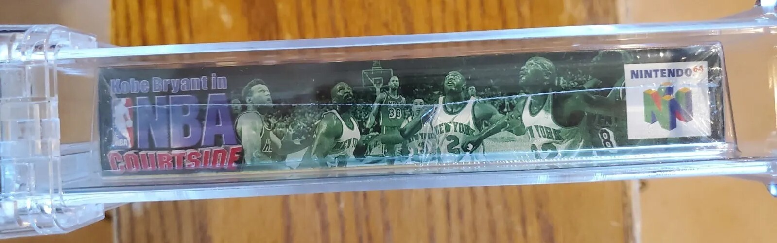 Kobe Bryant in NBA Courtside WATA 7.5 A Sealed Nintendo 64 N64 1998 NETFLIX SOON