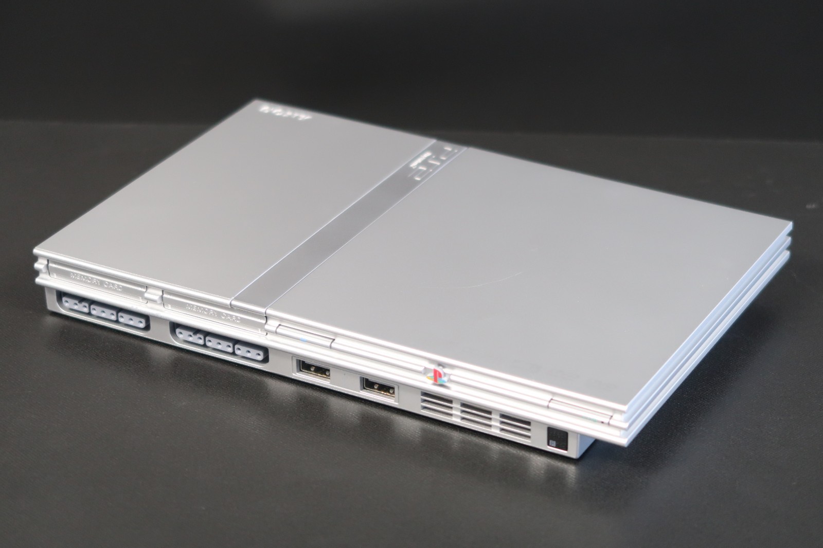Excellent Sony PlayStation 2 PS2 SCPH-75000 Sliver Slim Console Japan Import Box