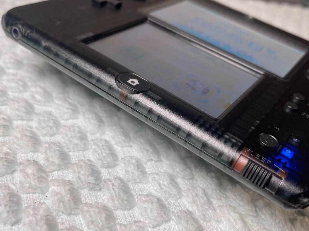Nintendo 2DS Black Console Stylus Working Tested Japanese ver