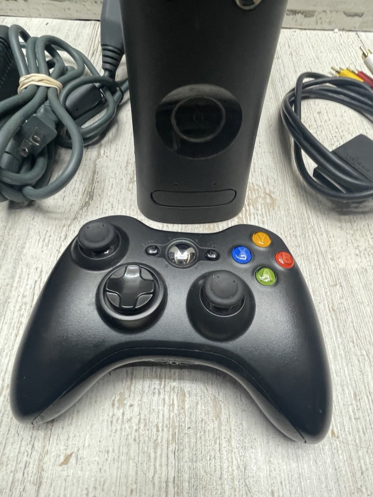 Xbox 360 S Slim Black (Model 1439) Console Only Tested w/ 250GB Hard Drive