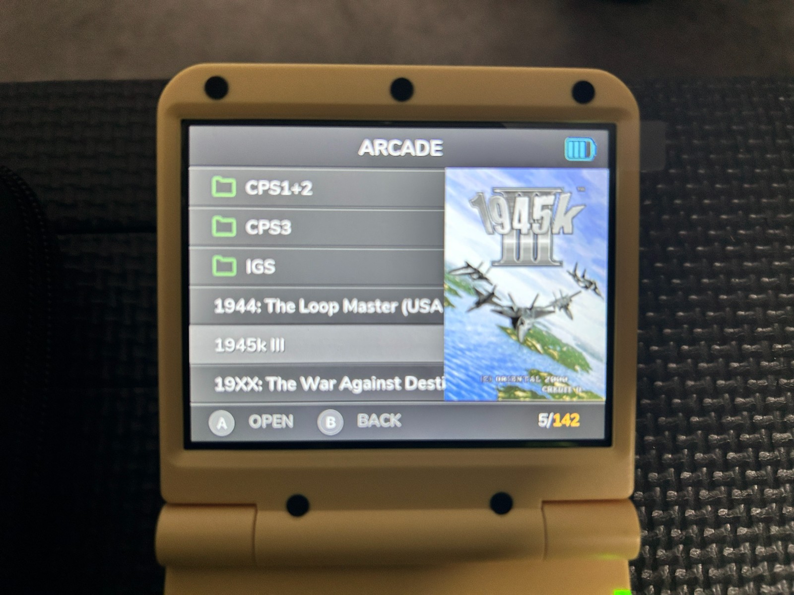 MIYOO FLIP V2 (YELLOW) 64GB GAME CARD (SHIPS FROM TEXAS) GXRG