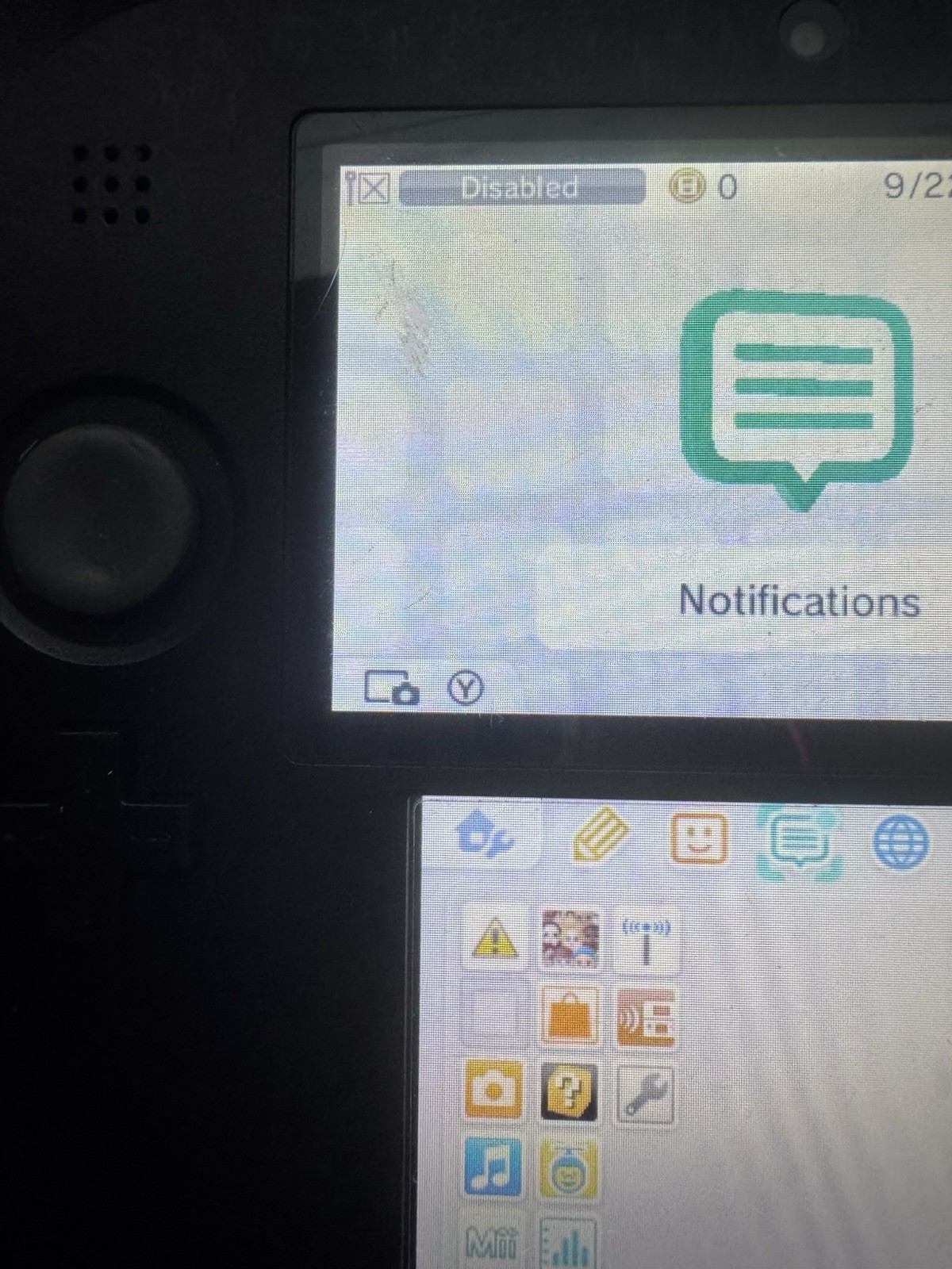 Nintendo 2DS FTR-001 – Black/Red – w/ Charger & Stylus (Minor Scratch)