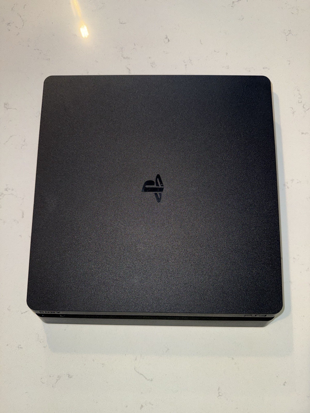 Sony PlayStation 4 Slim 1TB Black Console with Controller, HDMI, and Power Cable