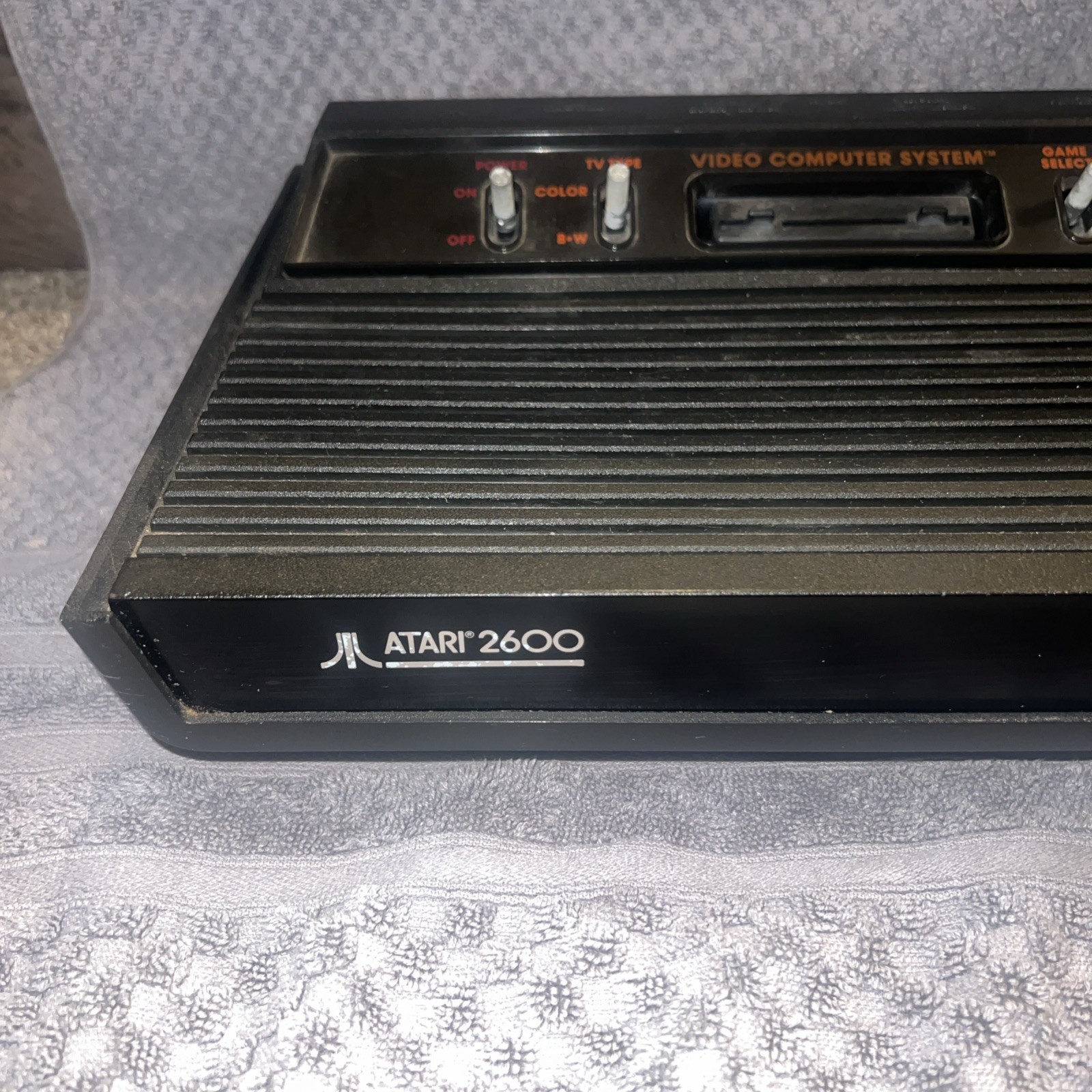 Atari 2600 Darth Vader Black Game Console