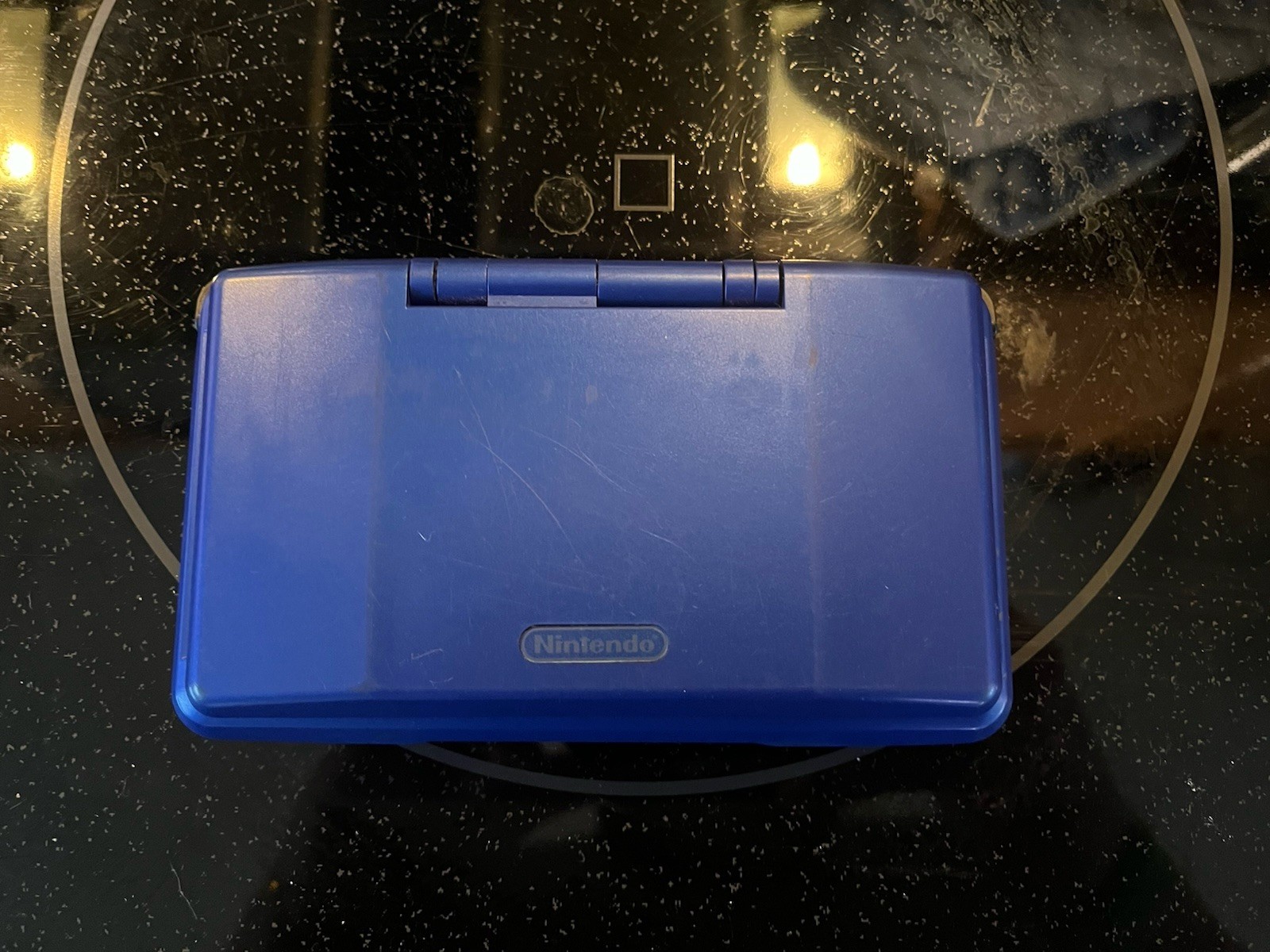 Original Nintendo DS NTR-001 Blue (No Stylus) FULLY TESTED & WORKING