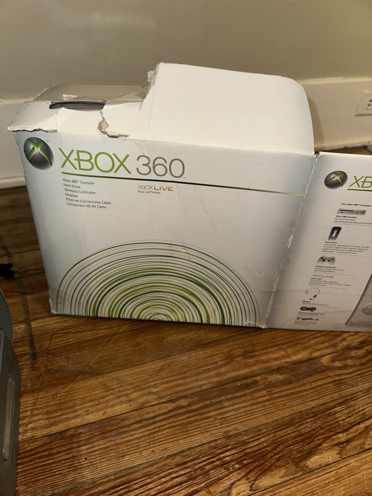 Microsoft Xbox 360 Console 20GB HDMI CIB W/ Sealed Game, 60GB HD Tested Works