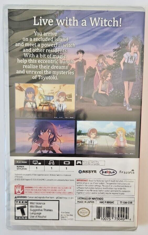 Tales From Toyotoki: Arrival of the Witch Switch Brand New Special (2024 Novel)